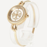 Buy Shop Tory Burch Riva Gold Dial Gold Steel Strap Watch for Women - TBW4029 USA Online