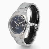 Buy Shop Maserati Competizione Blue Dial Silver Steel Strap Watch for Men - R8853100029 USA Online