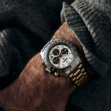Buy Shop Seiko Prospex Speedtimer Solar Chronograph Silver Dial Silver Steel Strap Watch for Men - SSC911 USA Online