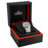 Buy Shop Tissot Digital Quartz Silver Dial Silver Steel Strap Watch for Men - T137.463.11.030.00 USA Online