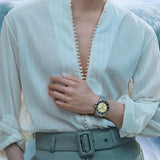 Buy Shop Emporio Armani Sea Explorer Yellow Dial Silver Steel Strap Watch for Men - AR60083 USA Online