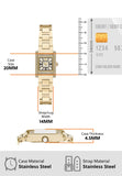 Buy Shop Emporio Armani Genni Crystals Gold Dial Gold Steel Strap Watch for Women - AR11663 USA Online