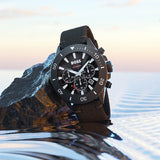 Buy Shop Hugo Boss Admiral Chronograph Black Dial Black Nylon Strap Watch for Men - 1513918 USA Online