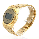 Buy Shop Tissot PRX Digital Quartz Gold Dial Gold Steel Strap Watch for Men - T137.463.33.020.00 USA Online