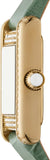 Buy Shop Emporio Armani Classic White Dial Green Leather Strap Watch for Women - AR11661 USA Online