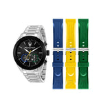 Buy Shop Maserati Traguardo Chronograph Black Dial Silver Steel Strap Watch for Men - R8873612061 USA Online