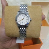 Buy Shop Tory Burch Whitney Ivory White Dial Silver Steel Strap Watch for Women - TBW8001 USA Online