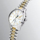 Buy Shop Maserati Sorpasso Chronograph White Dial Two Tone Steel Strap Watch for Men - R8873624003 USA Online