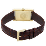 Buy Shop Emporio Armani Gino White Dial Brown Leather Strap Watch for Men - AR11665 USA Online