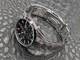 Buy Shop Maserati Attrazione Chronograph Black Dial Silver Steel Strap Watch for Men - R8853151010 USA Online