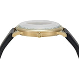 Buy Shop Emporio Armani Minimalist Green Dial Black Leather Strap Watch for Men - AR11601 USA Online