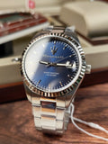 Buy Shop Maserati Competizione Blue Dial Silver Steel Strap Watch for Men - R8853100029 USA Online