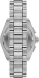 Buy Shop Emporio Armani Federico Chronograph Green Dial Silver Steel Strap Watch for Men - AR11640 USA Online