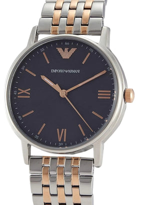 Buy Shop Emporio Armani Kappa Gray Dial Two Tone Steel Strap Watch for Men - AR11121 USA Online