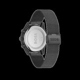 Buy Shop Hugo Boss Skytraveller Chronograph Black Dial Black Mesh Strap Watch for Men - 1514150 USA Online