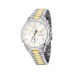 Buy Shop Maserati Sorpasso Chronograph White Dial Two Tone Steel Strap Watch for Men - R8873624003 USA Online