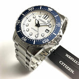 Buy Shop Citizen Mechanical Automatic White Dial Silver Steel Strap Watch for Men - NJ0171-81A USA Online