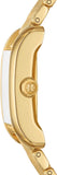 Buy Shop Tory Burch Eleanor White Dial Gold Steel Strap Watch for Women - TBW1060 USA Online