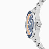 Buy Shop Emporio Armani Sea Explorer Blue Dial Silver Steel Strap Watch for Men - AR60090 USA Online
