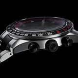 Seiko Prospex Speedtimer Solar Chronograph Datsun 240Z Collaboration Limited Edition Black Dial Two Tone Steel Strap Watch for Men - SSC957