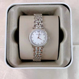 Buy Shop Emporio Armani Alpha Mother of Pearl Dial Silver Steel Strap Watch for Women - AR1803 USA Online