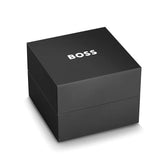 Buy Shop Hugo Boss Gregor Chronograph Black Dial Black Leather Strap Watch for Men - 1514049 USA Online