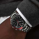 Buy Shop Seiko Prospex Speedtimer Solar Chronograph Black Dial Silver Steel Strap Watch for Men - SSC915 USA Online