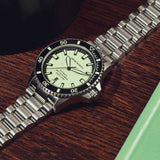 Buy Shop Emporio Armani Sea Explorer Yellow Dial Silver Steel Strap Watch for Men - AR60083 USA Online