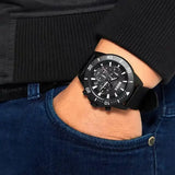 Buy Shop Hugo Boss Admiral Chronograph Black Dial Black Nylon Strap Watch for Men - 1513918 USA Online