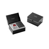 Buy Shop D1 Milano Ultra Thin Bordeaux Red Dial Silver Steel Strap Watch for Unisex - D1-UTBJ11 USA Online