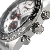 Buy Shop Seiko Prospex Speedtimer Solar Chronograph Silver Dial Silver Steel Strap Watch for Men - SSC911 USA Online