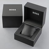 Buy Shop Hugo Boss Taper Chronograph Black Dial Black Steel Strap Watch for Men - 1514088 USA Online