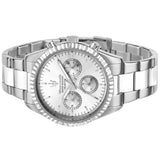 Buy Shop Maserati Competizione Chronograph Silver Dial Silver Steel Strap Watch for Men - R8853100041 USA Online