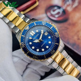 Buy Shop Citizen Mechanical Automatic Blue Dial Two Tone Steel Strap Watch for Men - NJ0174-82L USA Online
