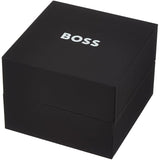 Buy Shop Hugo Boss Taper Chronograph Black Dial Black Leather Strap Watch for Men - 1514089 USA Online