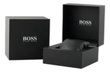 Buy Shop Hugo Boss Trace Chronograph Black Dial Black Leather Strap Watch for Men - 1514003 USA Online