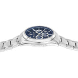 Buy Shop Maserati Attrazione Chronograph Blue Dial Silver Steel Strap Watch for Men - R8853151005 USA Online