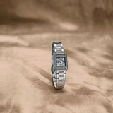 Buy Shop Emporio Armani Genni Analog Mother of Pearl Dial Silver Steel Strap Watch for Women - AR11662 USA Online