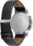 Buy Shop Hugo Boss Integrity Chronograph Black Dial Black Leather Strap Watch for Men - 1513777 USA Online