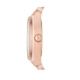 Buy Shop Emporio Armani Federica Analog Mother of Pearl Dial Rose Gold Steel Strap Watch for Women - AR11558 USA Online