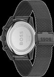Buy Shop Hugo Boss Skytraveller Chronograph Black Dial Black Mesh Strap Watch for Men - 1514150 USA Online