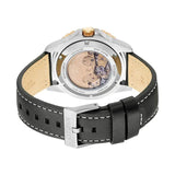 Buy Shop Citizen Mechanical Automatic Black Dial Black Leather Strap Watch for Men - NJ0176-10E USA Online