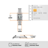 Buy Shop Emporio Armani Gino Mother of Pearl Dial Silver Steel Strap Watch for Men - AR11664 USA Online