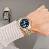 Buy Shop Hugo Boss Troper Chronograph Automatic Blue Dial Two Tone Steel Strap Watch for Men - 1514201 USA Online