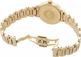 Buy Shop Emporio Armani Mia Crystals Gold Dial Gold Steel Strap Watch for Women - AR11609 USA Online
