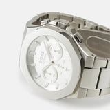 Buy Shop Hugo Boss Taper Chronograph White Dial Silver Steel Strap Watch for Men - 1514087 USA Online