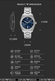 Buy Shop Emporio Armani Frederico Analog Blue Dial Silver Steel Strap Watch for Men - AR11620 USA Online