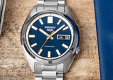 Buy Shop Seiko 5 Sports SNXS Automatic Blue Dial Silver Steel Strap Watch for Men - SRPK87K1 USA Online