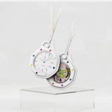 Buy Shop Swatch Royal Pop White Dial White Leather Strap Watch for Men - Huit Blanc USA Online