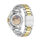 Buy Shop Citizen Mechanical Automatic Blue Dial Two Tone Steel Strap Watch for Men - NJ0174-82L USA Online